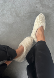 Ballerina Slipper Soft White