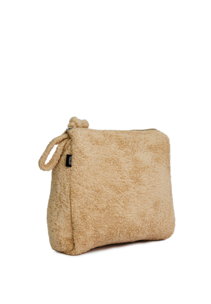 Pouch Terry Teddy Brown