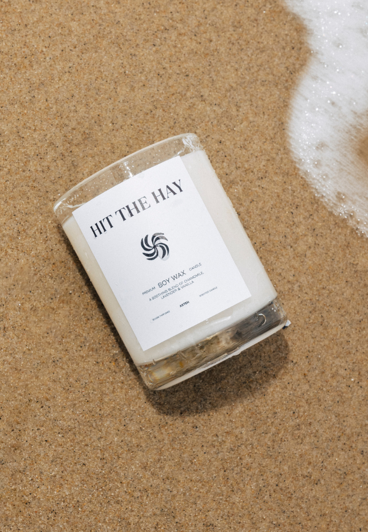 Functional Candle Hit The Hay