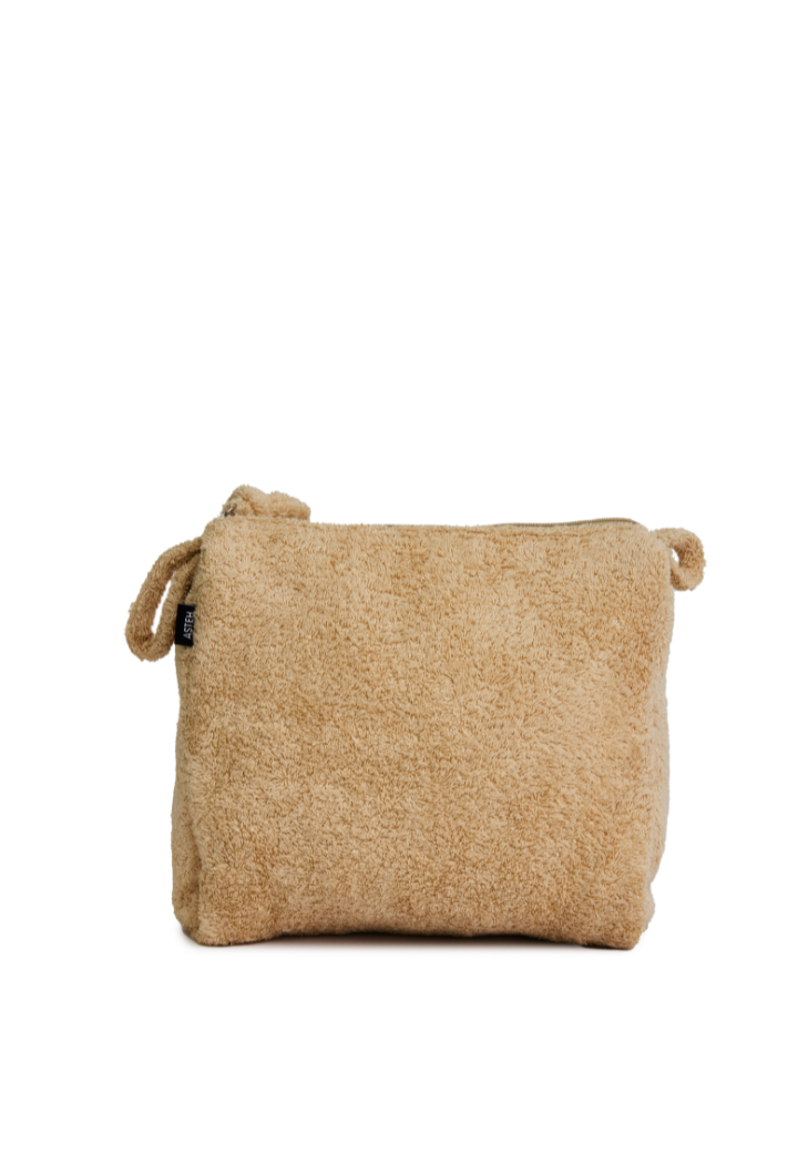 Pouch Terry Teddy Brown